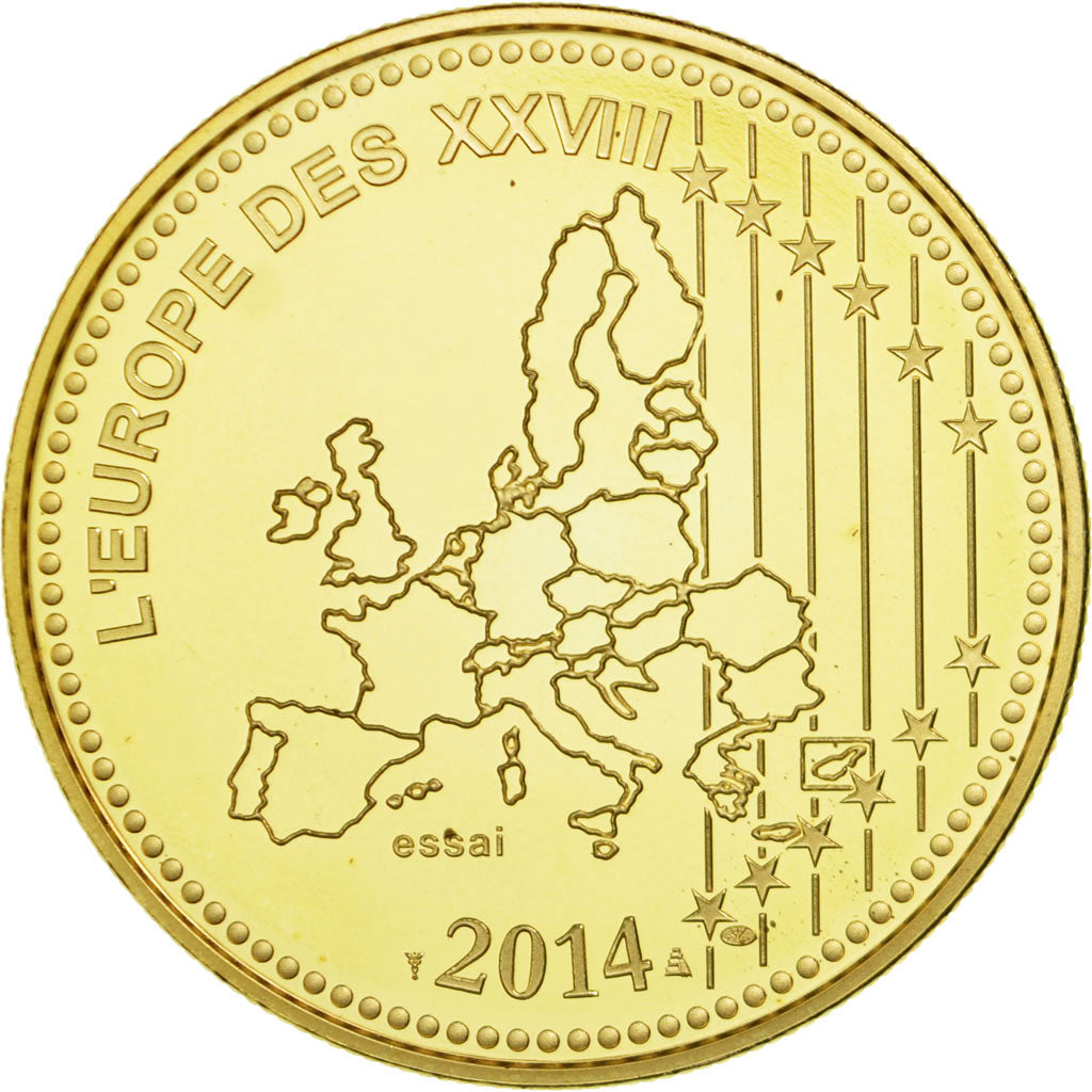 Frankreich, Medaille, Centenaire de la Grande Guerre, STGL, Copper-Nickel Gilt