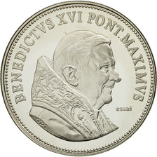 Vatican, Medal, Le Pape Benoit XVI, MS(65-70), Copper-nickel