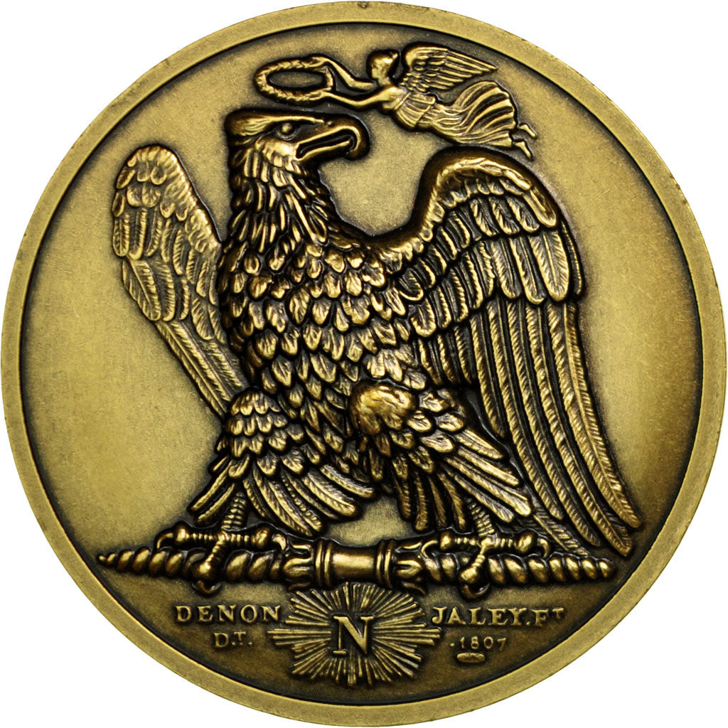 France, Medal, Napoléon Ier en Egypte, Bovy, Restrike, MS(65-70), Bronze