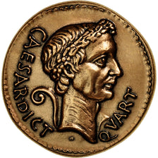 France, Medal, Reproduction Monnaie Antique, César, Marc Mettius, MS(65-70)