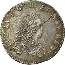Francia, Louis XV, 1/3 écu de France, 1721, Lille, Argento, BB+, Gadoury:306