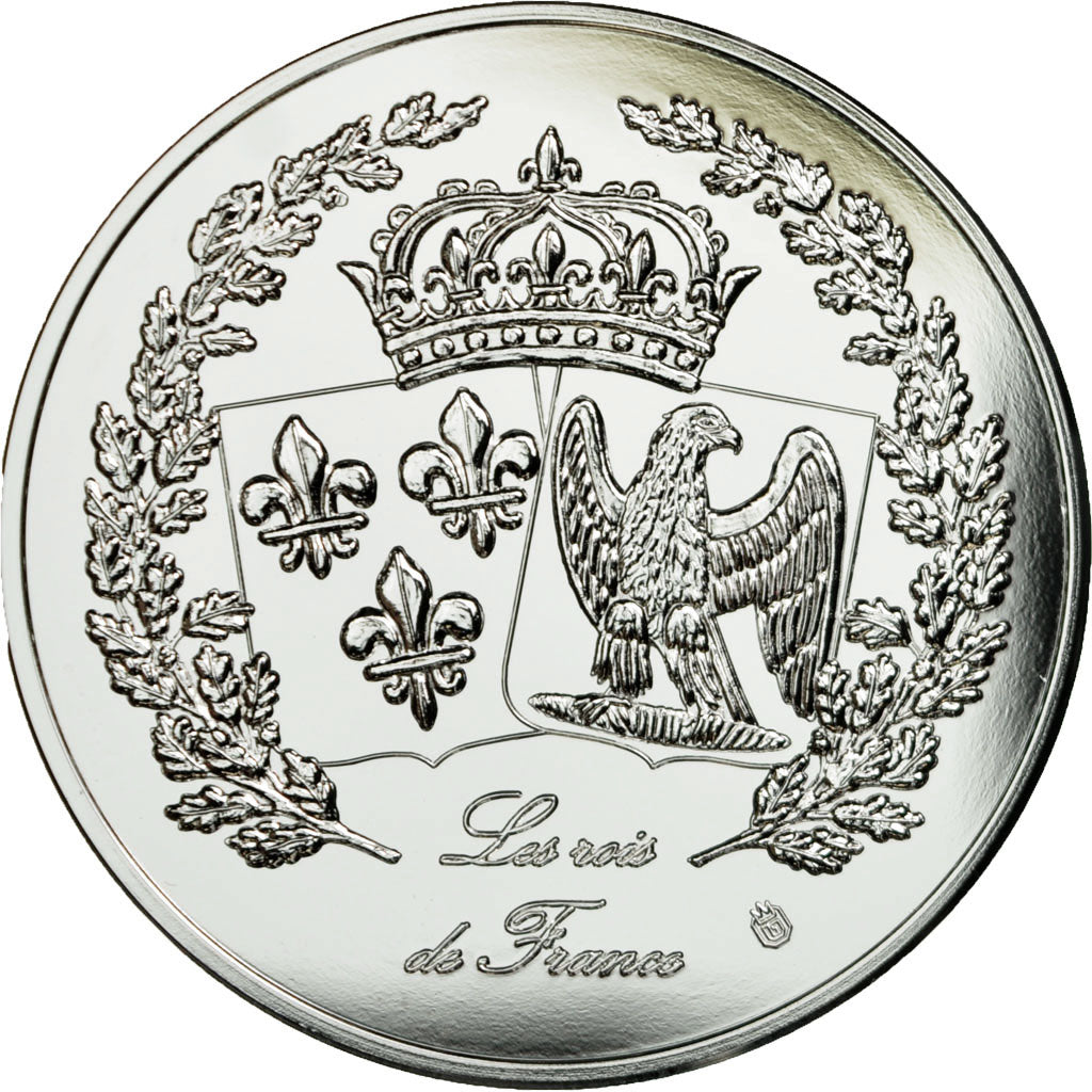 France, Medal, Les Rois de France, Philippe IV, MS(65-70), Copper Plated Silver
