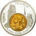 France, Medal, Notre Dame de paris, 1998, MS(65-70), Copper Plated Silver