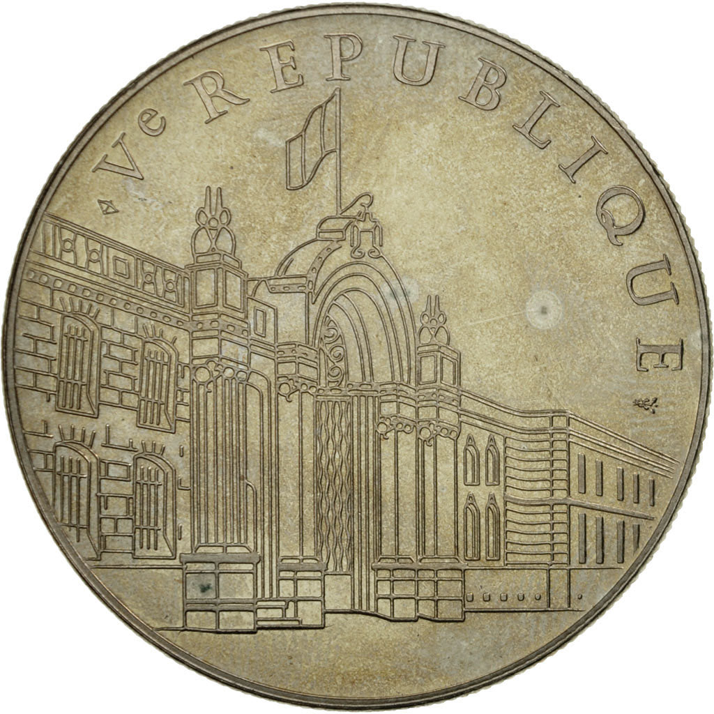France, Medal, Vème République, Charles De Gaulle, MS(65-70), Copper-nickel