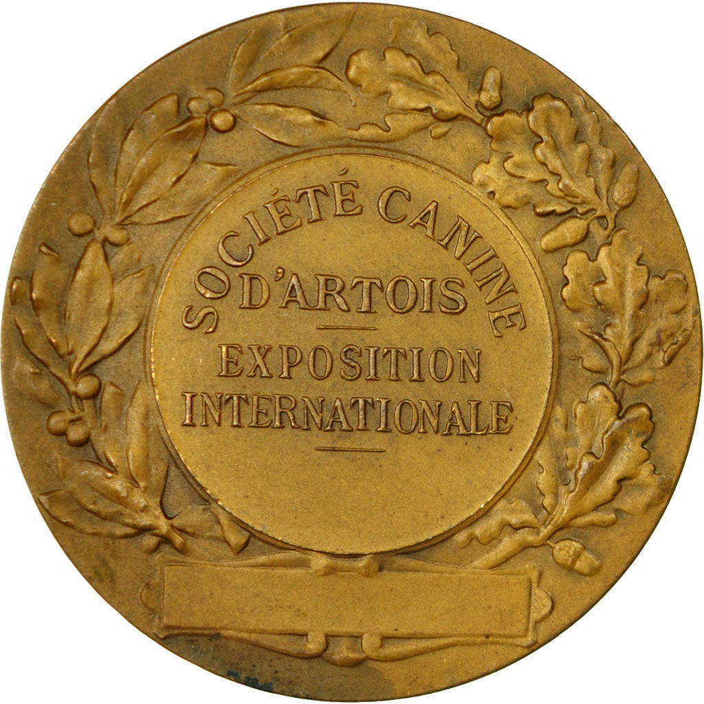 France, Médaille, Société Canine d'Artois, Exposition Internationale