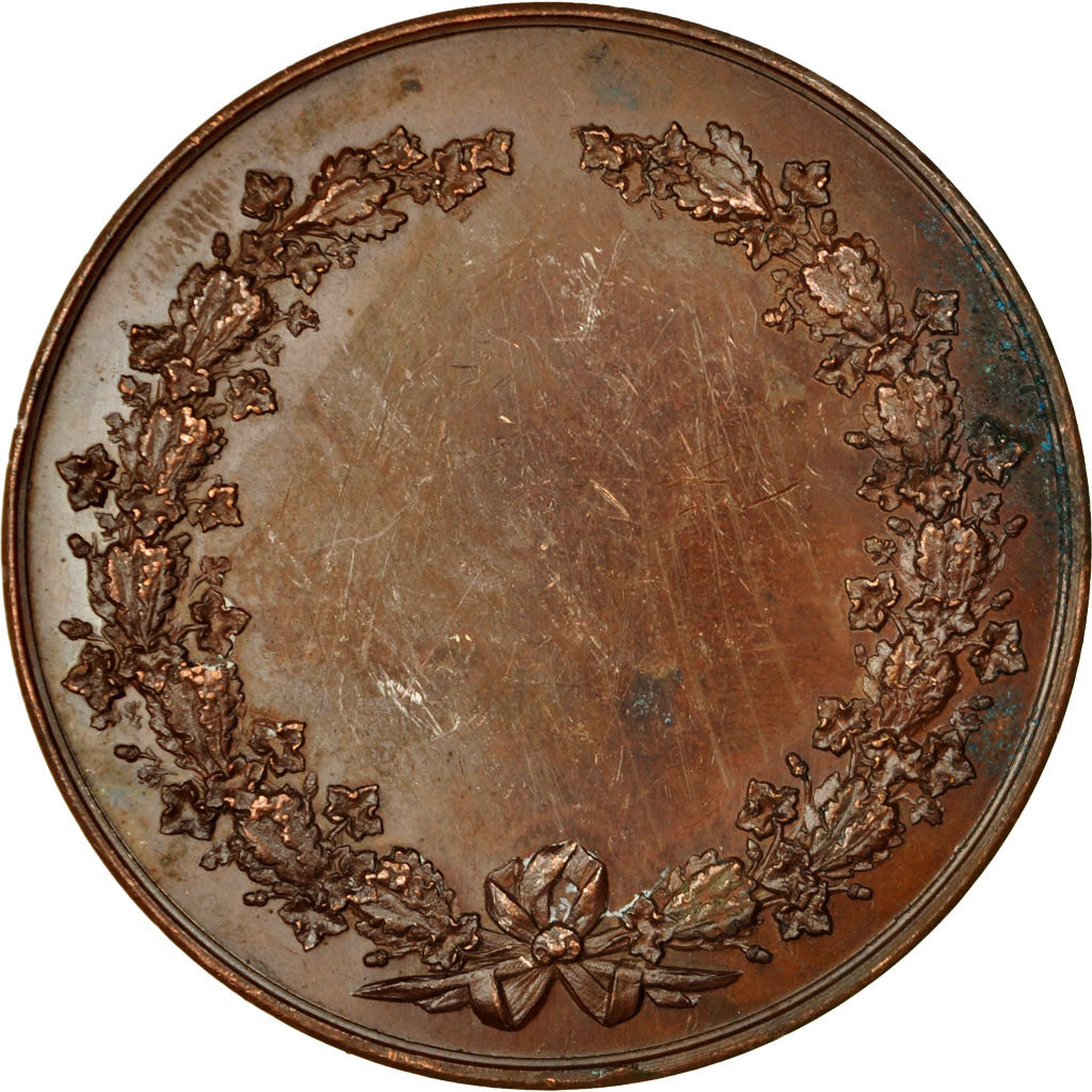 France, Medal, Société de Tir de Picardie, Harson, AU(55-58), Copper