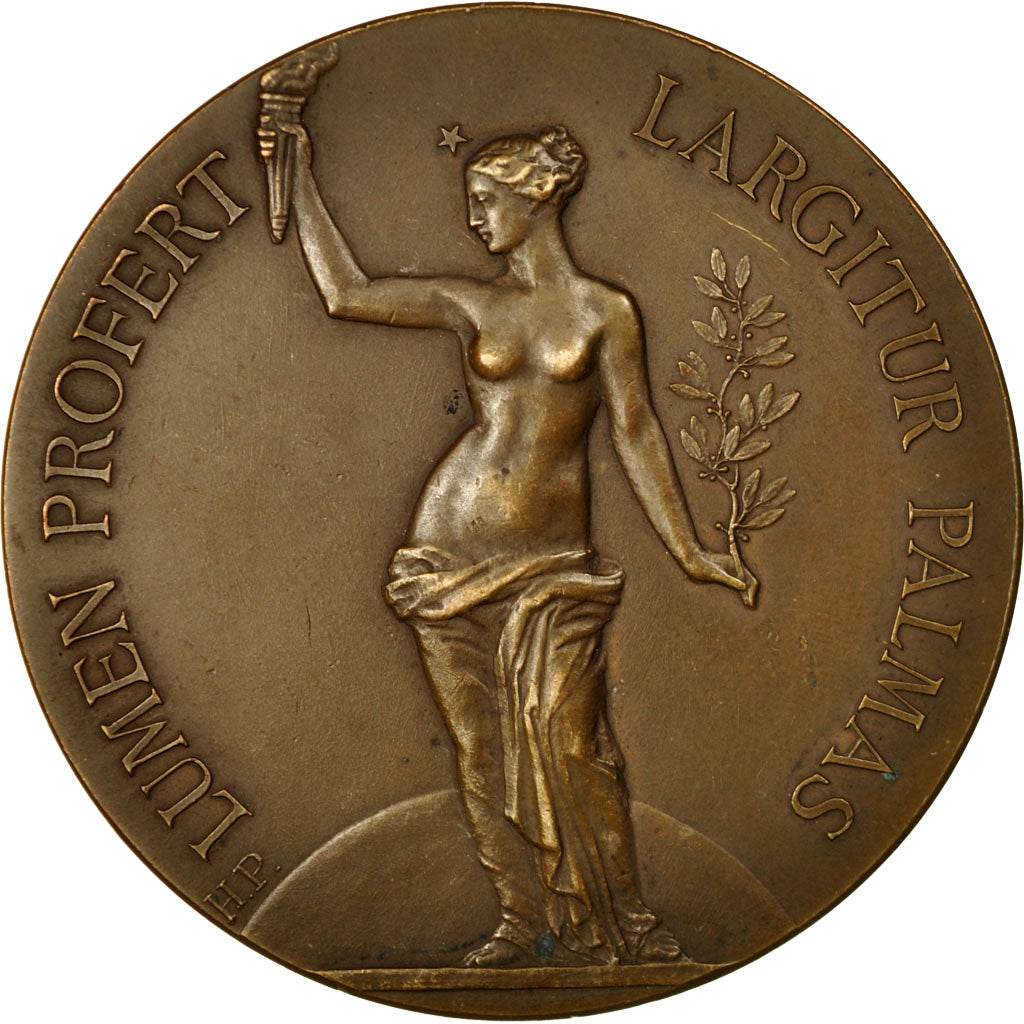 France, Medal, Exposition d'Automobiles de Lille, 1898, AU(55-58), Bronze
