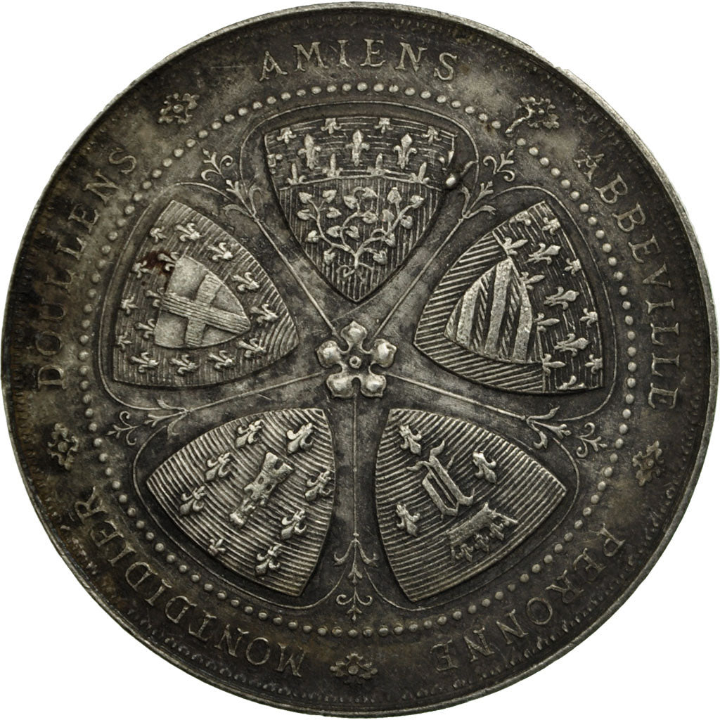 France, Medal, Société Industrielle d'Amiens, AU(50-53), Silver