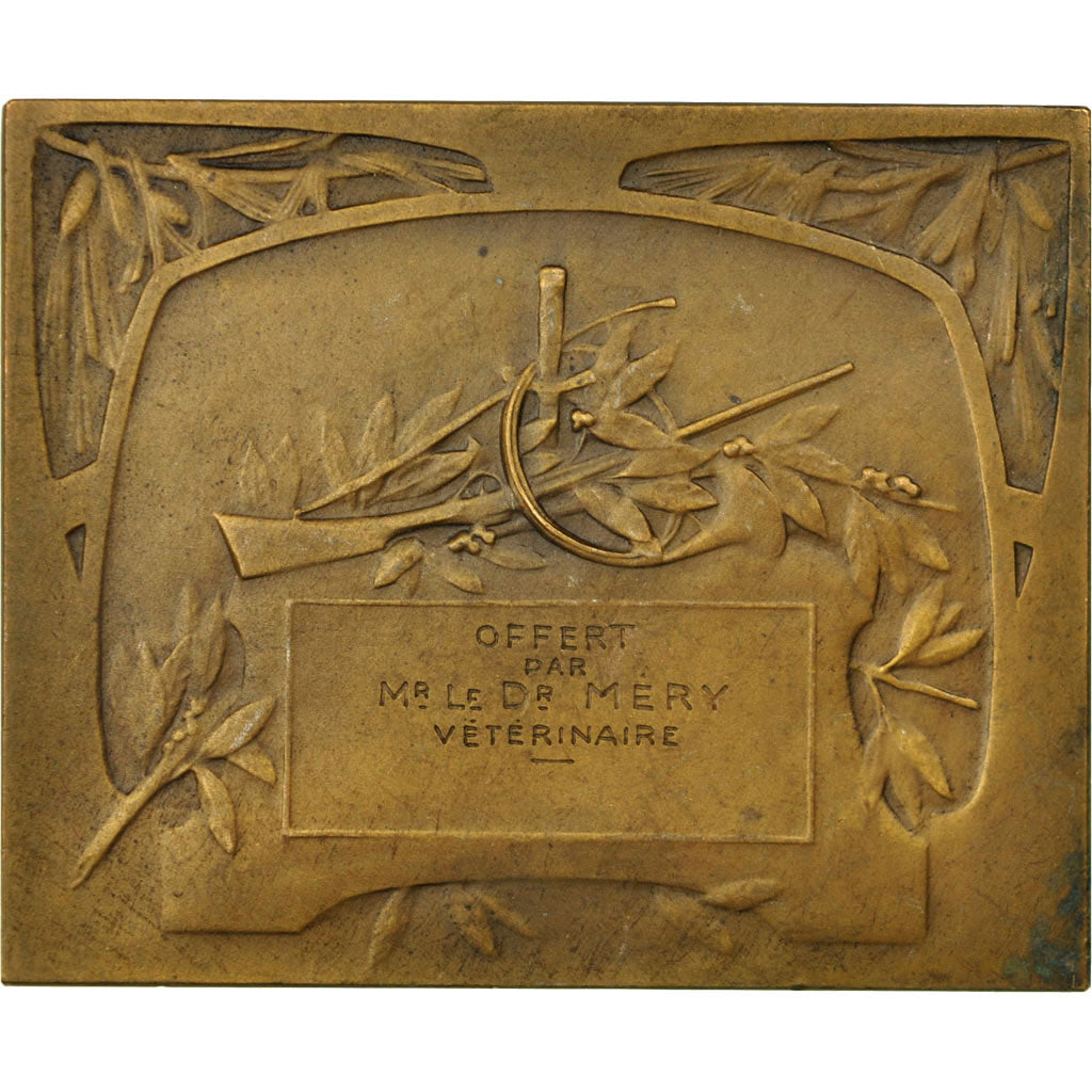 Francia, medaglia, Scène de Chasse à Cour, Blin, SPL-, Bronzo