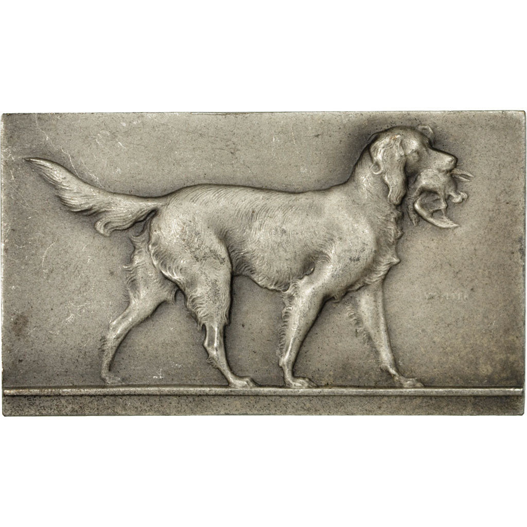 France, Médaille, Société Canine, Chiens d'Arrêt, Aumale, 1933, V. Peter