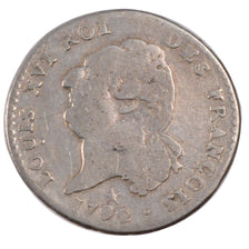 Moneda, Francia, 15 sols françois, 15 Sols, 1/8 ECU, 1792, Lille, BC+, Plata