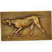 Francia, medaglia, Société Canine, Chiens d'Arrêt, Aumale, 1933, V. Peter