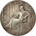 France, Médaille, Art Nouveau, Société Canine de Picardie, TTB+, Silvered