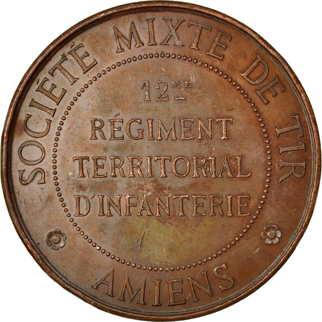 Frankreich, Medaille, Société Mixte de Tir, 12ème Régiment d'Infanterie