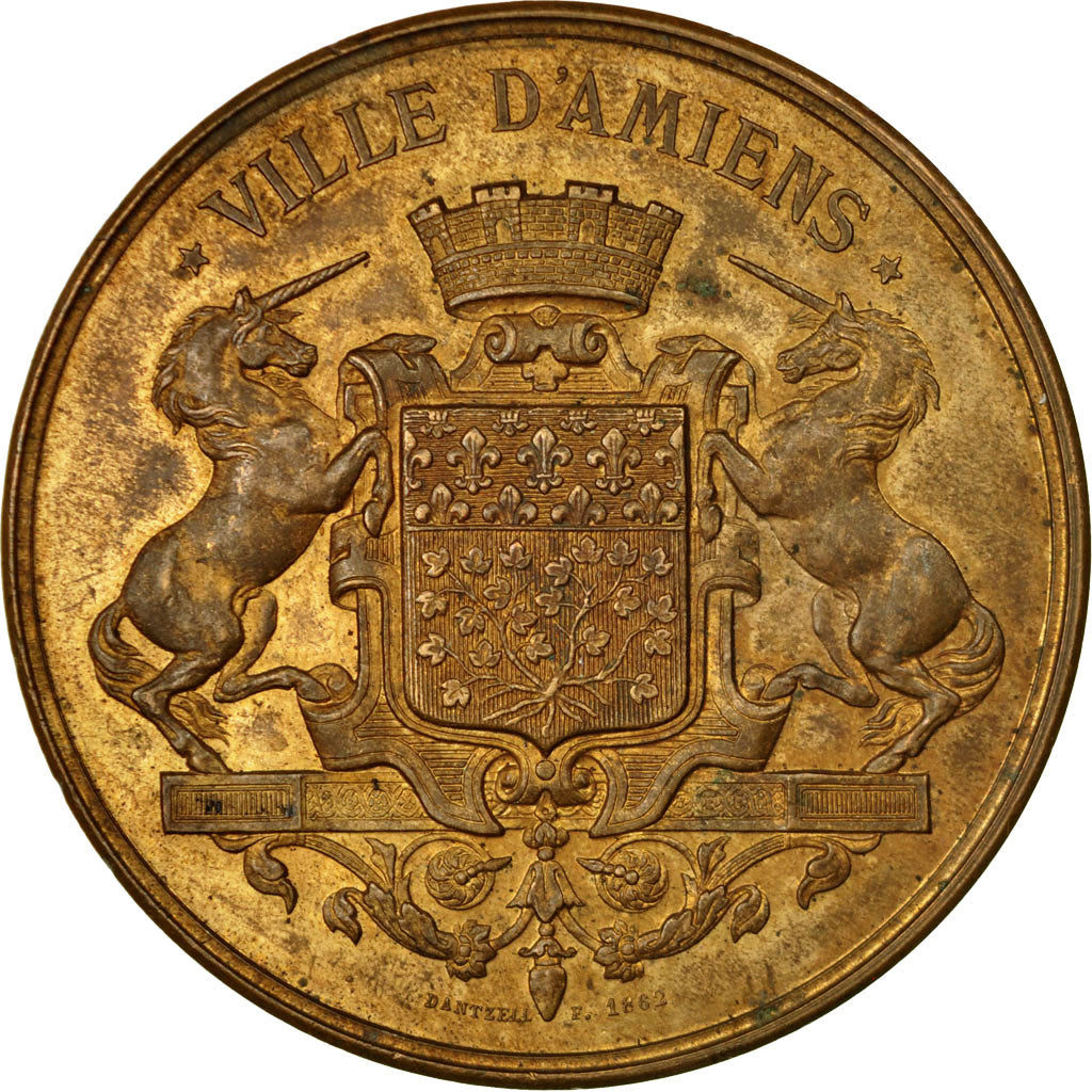 Frankreich, Medaille, Dénombrement Quinquénal de la Population, 1862