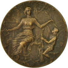 France, Medal, Art Nouveau, Concours de Tir, EF(40-45), Bronze