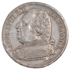 Francia, 5 Francs, 1814, Paris, SPL, Argento, Gadoury:591