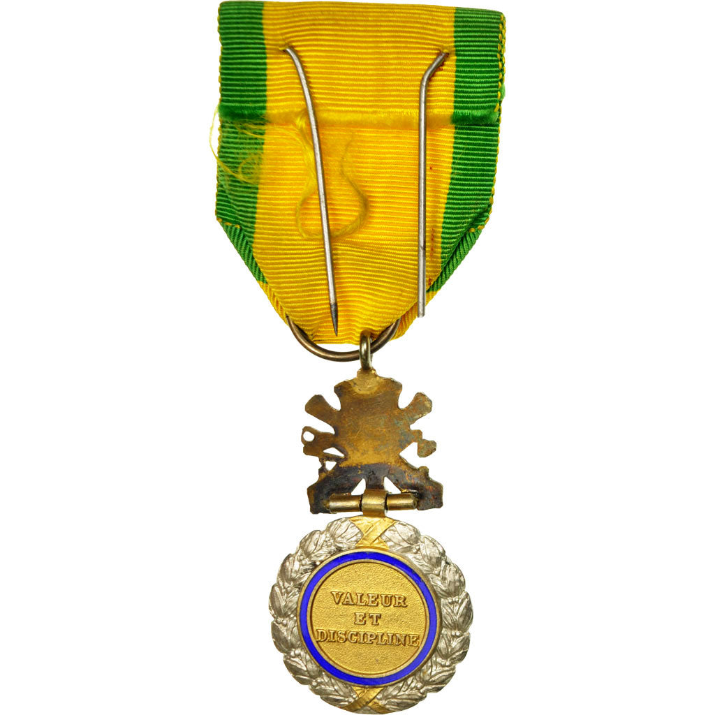 France, Troisième République, Valeur et Discipline, Medal, 1870, Uncirculated