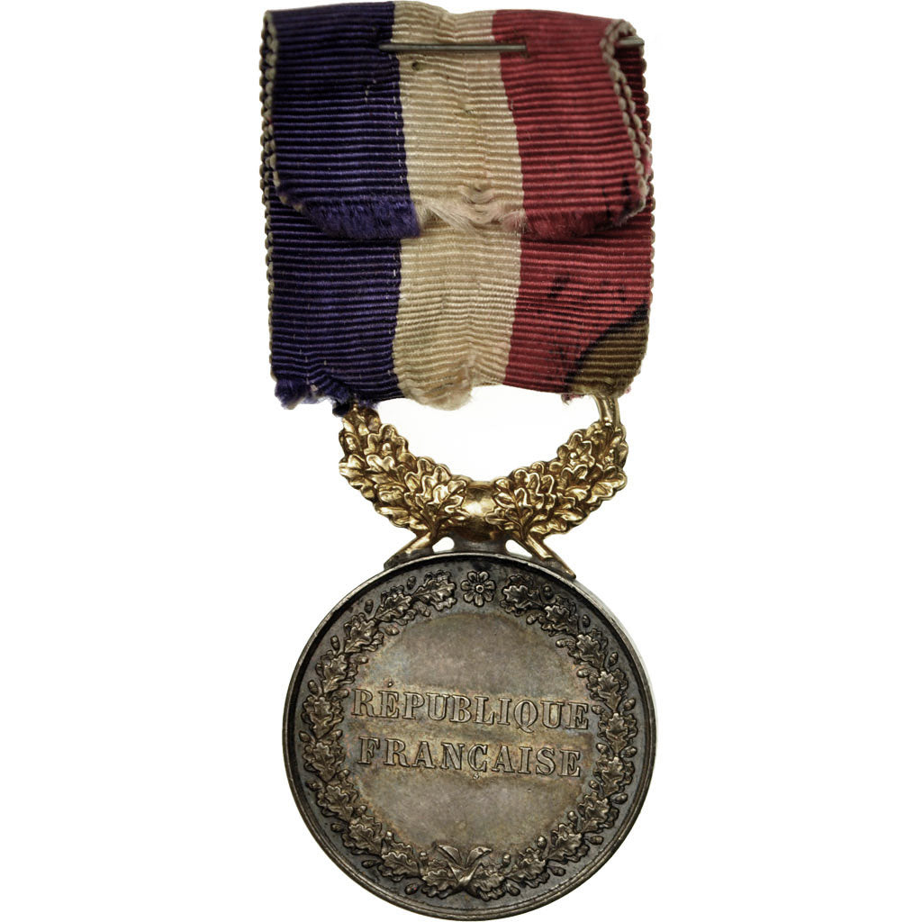 France, Actes de Dévouement, Ministère de l'Intérieur, Medal, 1870-1871