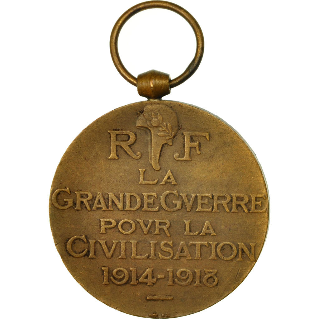 Frankreich, La Grande Guerre pour la Civilisation, Medaille, 1914-1918, Very