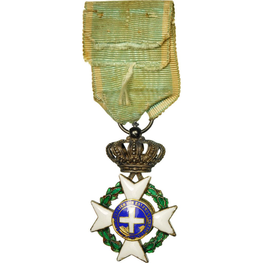 Greece, Ordre du Saint Sauveur, Medal, Very Good Quality, Silver, 34