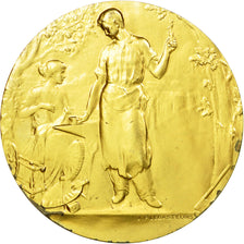France, Medal, Art Nouveau, Industrie, 1975, Legastelois, MS(63), Vermeil