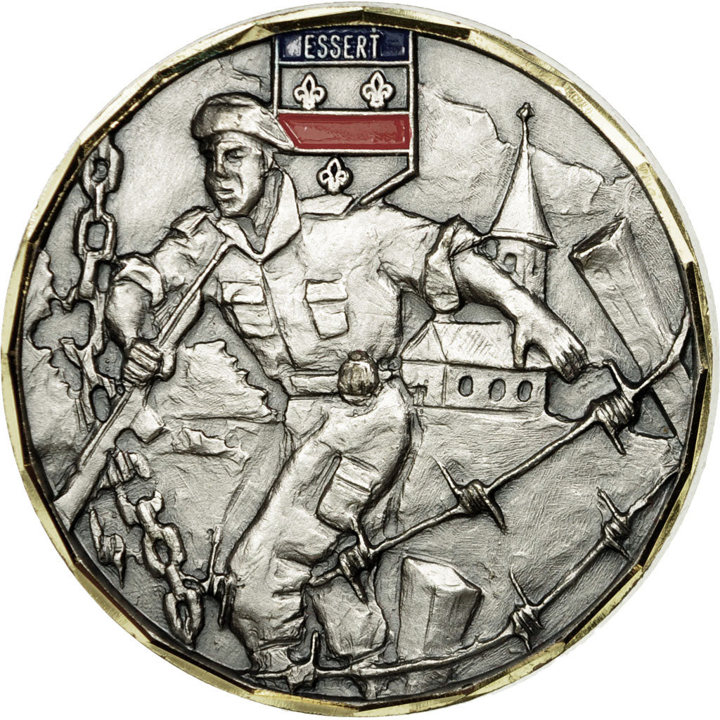 France, Médaille, 50 ème Anniversaire de la Libération d'Essert, 1994, TTB+