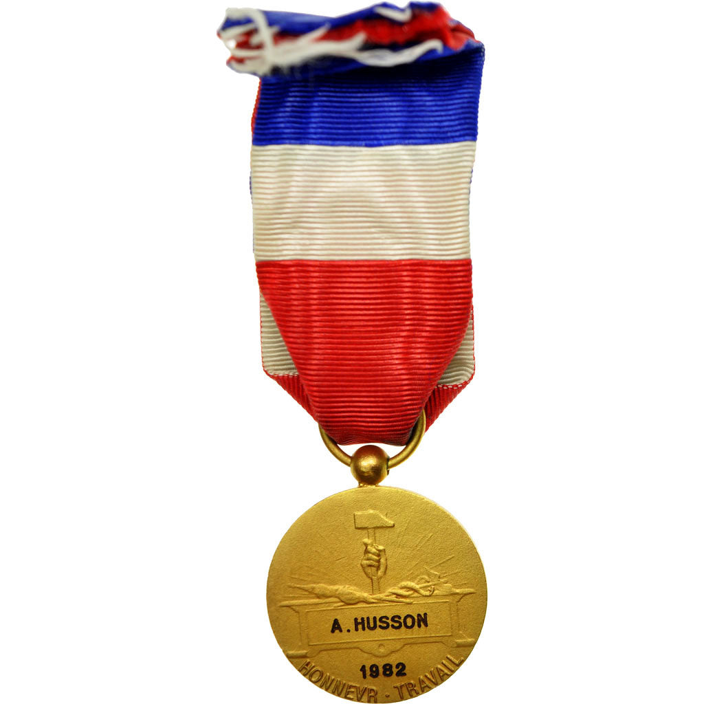 Francia, Médaille d'honneur du travail, medaglia, 1982, Eccellente qualità