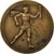 Frankreich, Medaille, Centenaire Arthur Martin, Flamme Olympique, 1954, Marcel