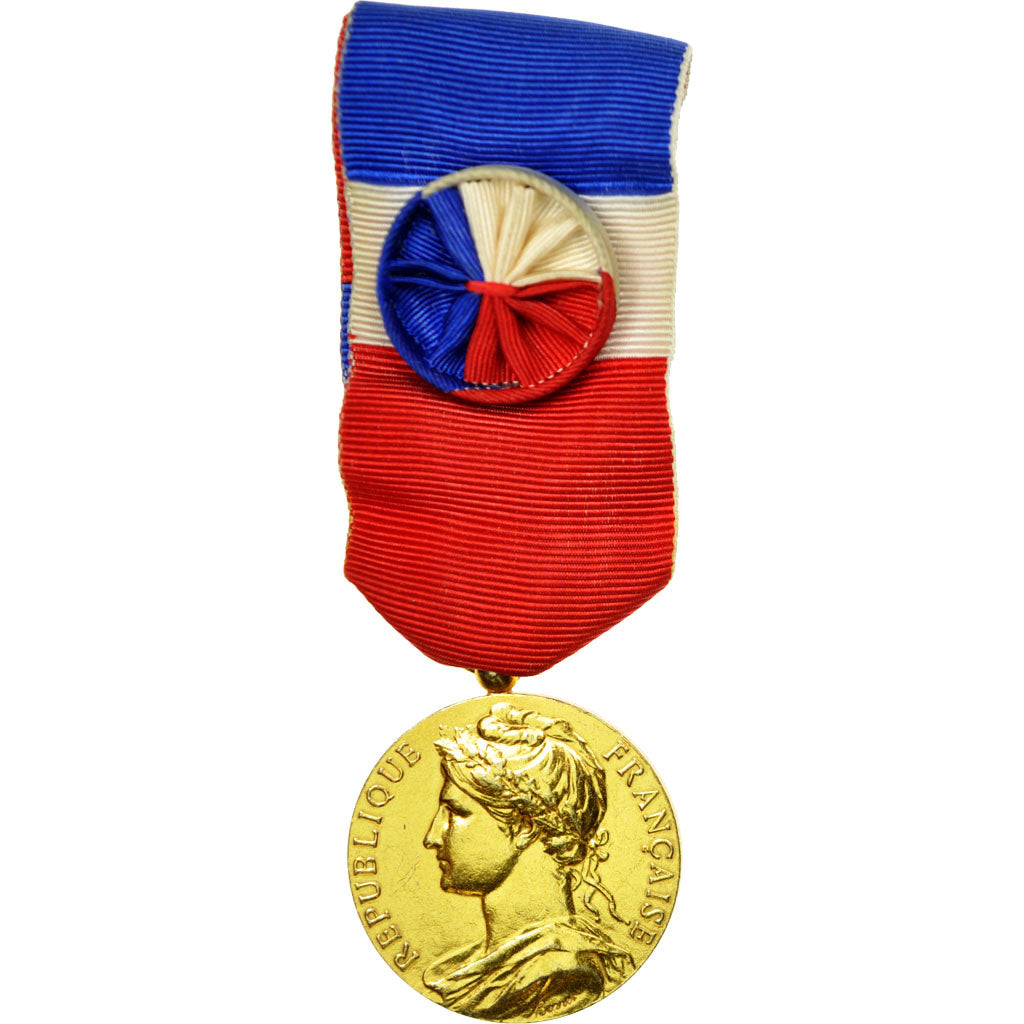 France, Médaille d'honneur du travail, Médaille, 1987, Excellent Quality