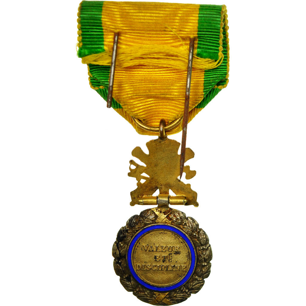France, Troisième République, Valeur et Discipline, Médaille, 1870, Très bon