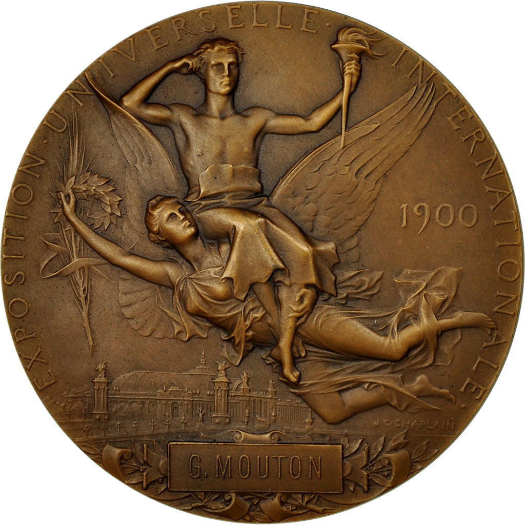 France, Médaille, Exposition Universelle Internationale de 1900, Paris, 1900