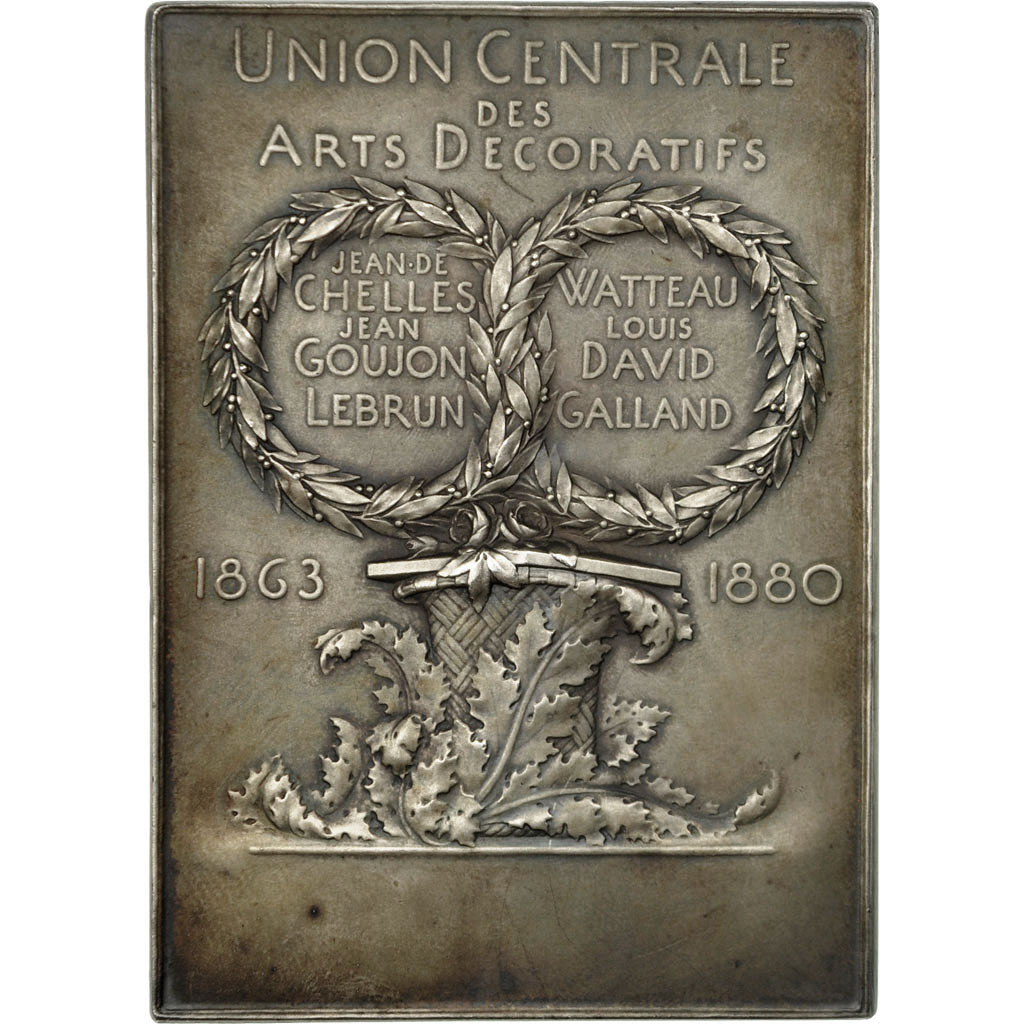 Francia, medaglia, Union Centrale des Arts Décoratifs, Paris, 1880, Roty, SPL