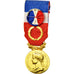 France, Médaille d'honneur du travail, Medal, 2006, Excellent Quality, Borrel