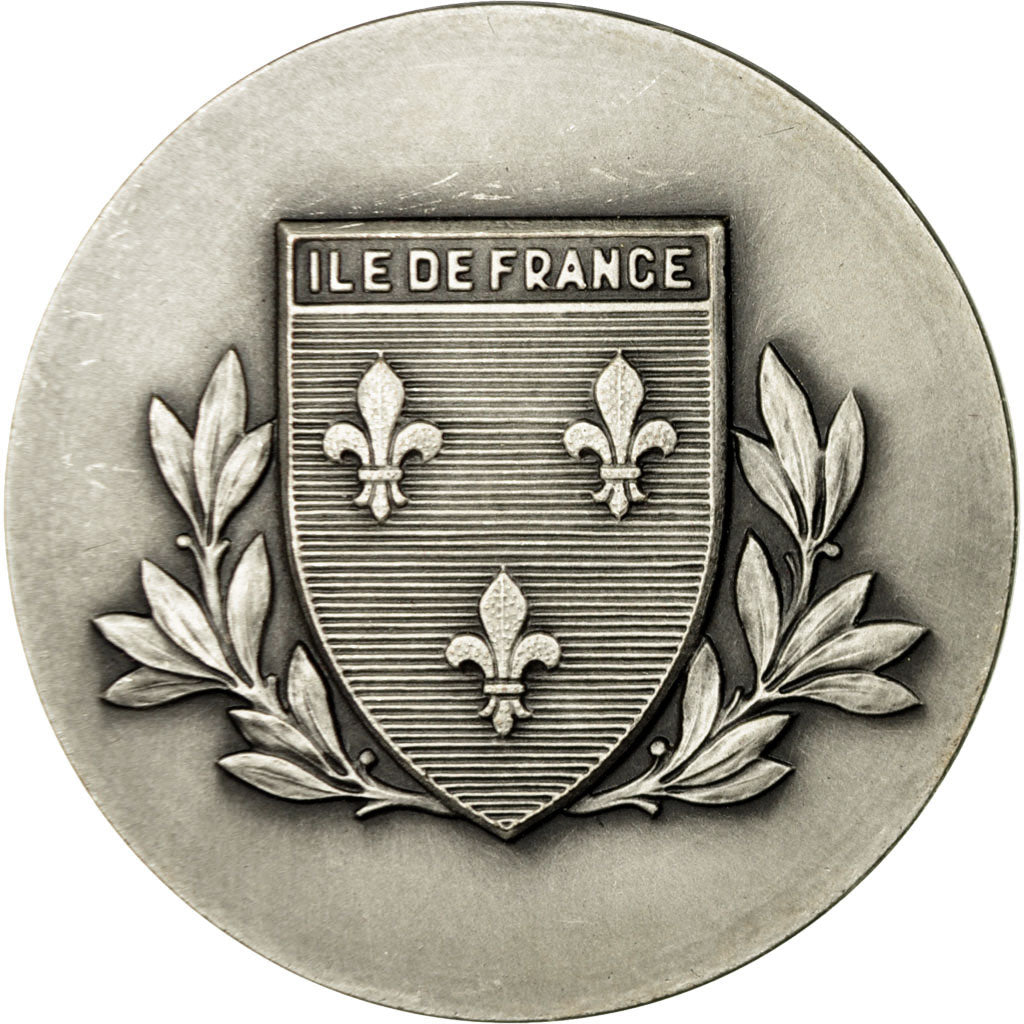 France, Médaille, Sociétés Philatéliques Fédérées de Paris, Contaux