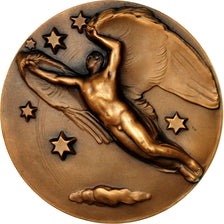 United Kingdom , Medal, British Aerophilatelic Fédération, MS(63), Bronze