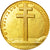 France, Medal, Mémorial du Général de Gaulle, De Jaeger, MS(63), Gilt Bronze