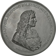 Francia, medalla, Jean-Baptiste Colbert Contrôleur Général des Finances