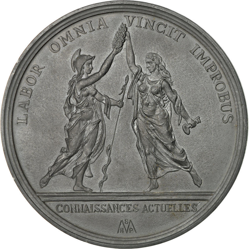 Francia, medalla, Jean-Baptiste Colbert Contrôleur Général des Finances