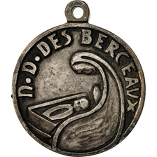France, Medal, Religion, Notre Dame des Berceaux, EF(40-45), Silvered bronze