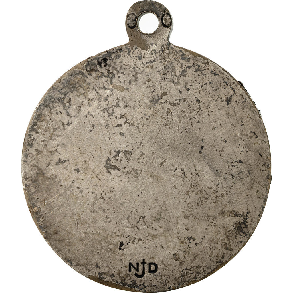 France, Medal, Religion, Notre Dame des Berceaux, EF(40-45), Silvered bronze