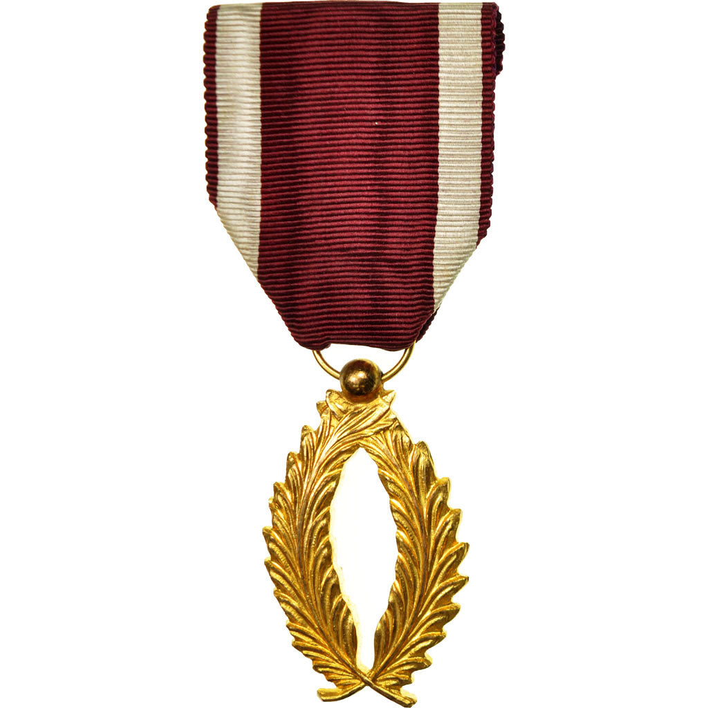 Belgium, Palmes, Ordre de la Couronne, Léopold, Medal, Excellent Quality, Gilt