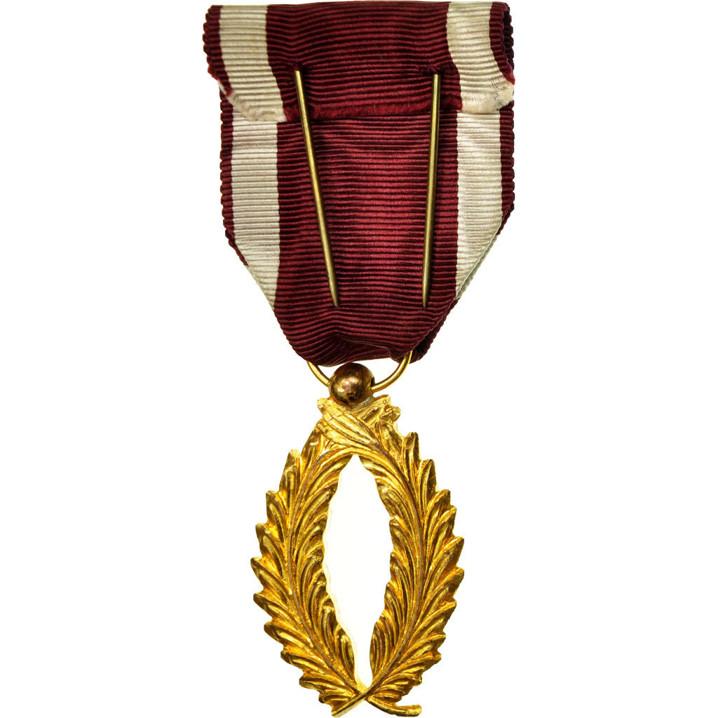 Belgium, Palmes, Ordre de la Couronne, Léopold, Medal, Excellent Quality, Gilt