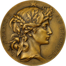 France, Medal, Société d'Encouragement au Progrès, Bottée, MS(60-62), Bronze
