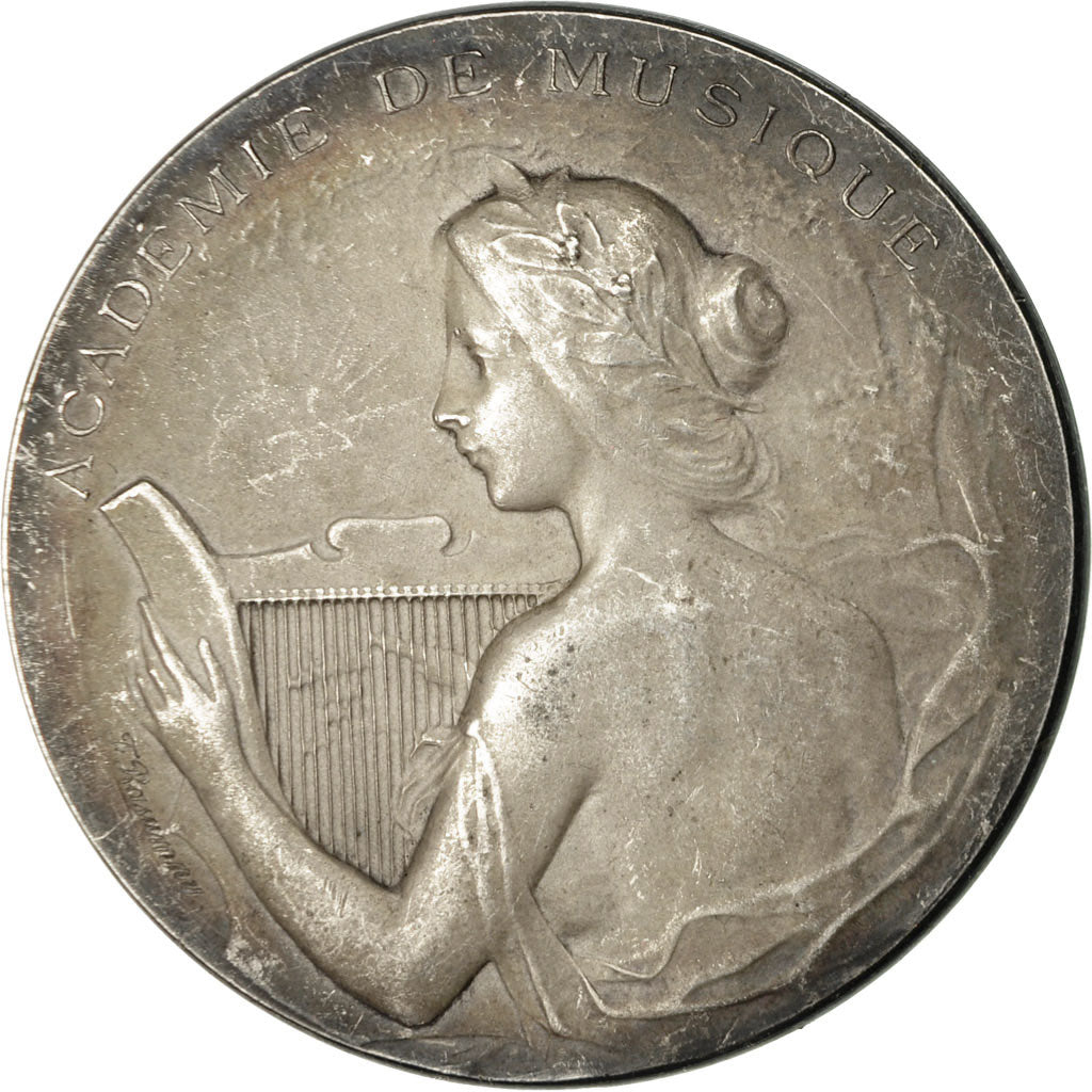 Frankrijk, Medaille, Académie de Musique, Ville de Calais, Rasumny, PR