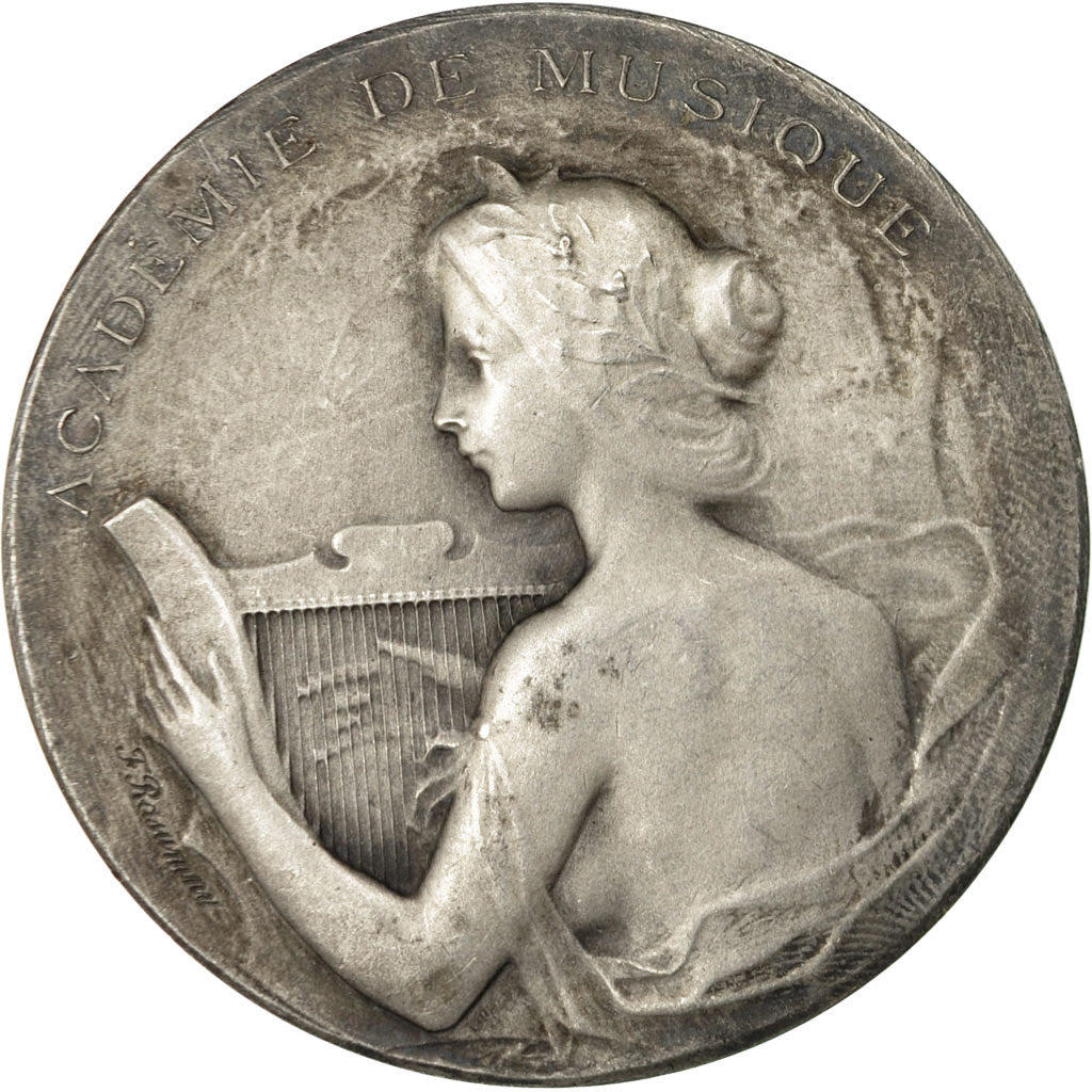 France, Médaille, Académie de Musique, Ville de Calais, Rasumny, TTB+