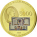France, Médaille, Les Anciens Francs, billet de 5000 Francs Victoire, 2009