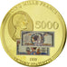 France, Médaille, Les Anciens Francs, billet de 5000 Francs Victoire, 2009