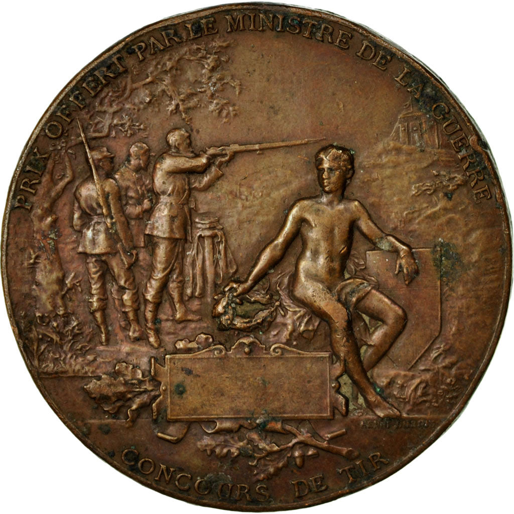 Frankreich, Medaille, Ministère de la Guerre, Concours de Tir, Dubois.H, S