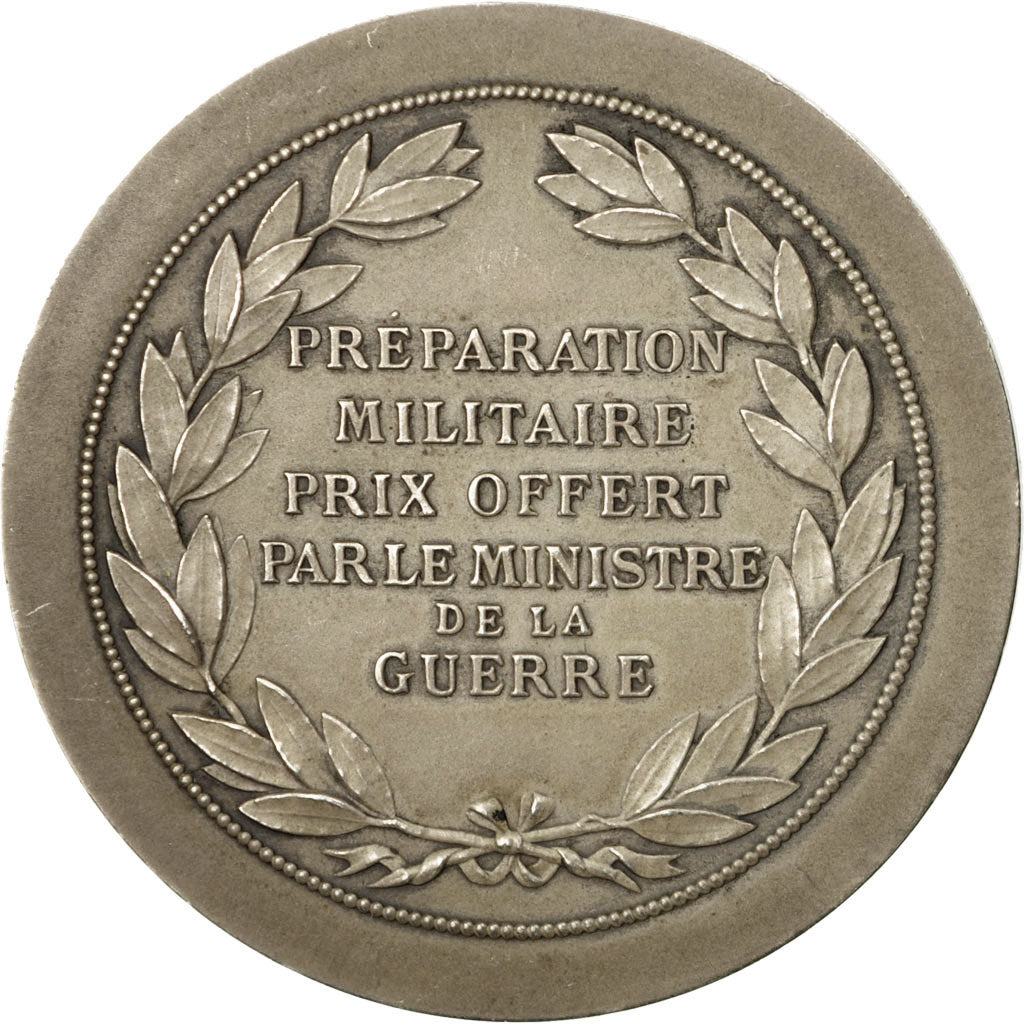 France, Medal, Préparation Militaire, Offert par le Ministre de la Guerre